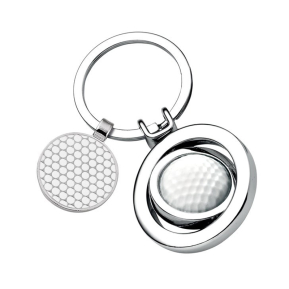 Anpassad nyckelring med golfboll Anpassad nyckelring med golfboll
