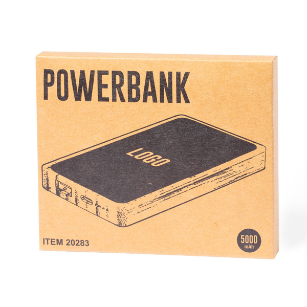 5000 mAh lysande anpassad powerbank 5000 mAh lysande anpassad powerbank