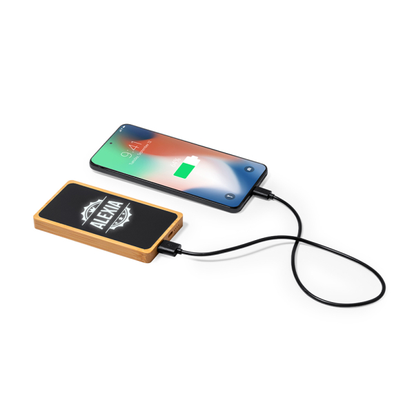 5000 mAh lysande anpassad powerbank 5000 mAh lysande anpassad powerbank