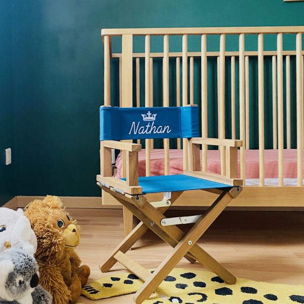 Broderad Babystar-fåtölj med motiv Broderad Babystar-fåtölj med motiv