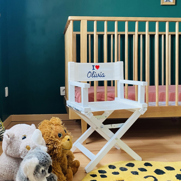Broderad Babystar-fåtölj med motiv Broderad Babystar-fåtölj med motiv