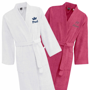 Broderad kimono-badrock 420 g Broderad kimono-badrock 420 g