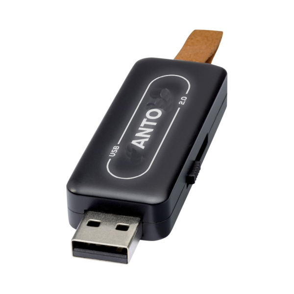 8 GB lysande USB-sticka anpassad med namn 8 GB lysande USB-sticka anpassad med namn
