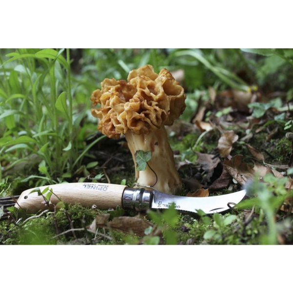 Graverad Opinel nr 8-svampkniv Graverad Opinel nr 8-svampkniv