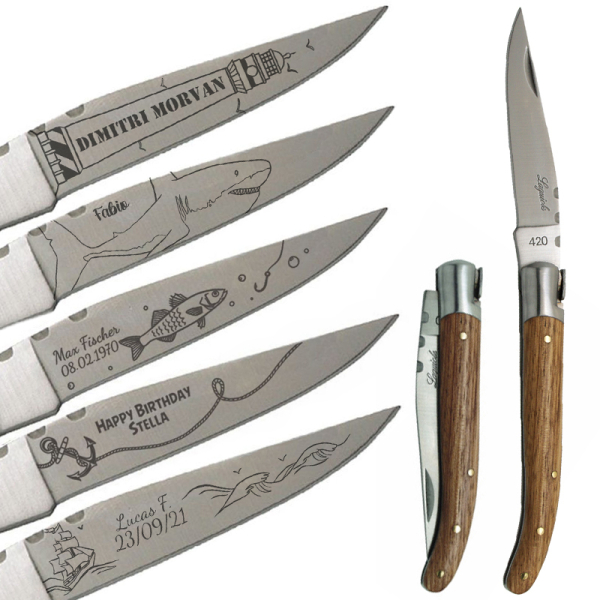 Personligt anpassad Tradition-kniv Havsvärld Personligt anpassad Tradition-kniv Havsvärld