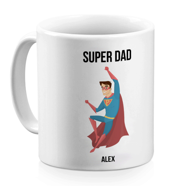 Personifierad superhjälte-mugg Personifierad superhjälte-mugg