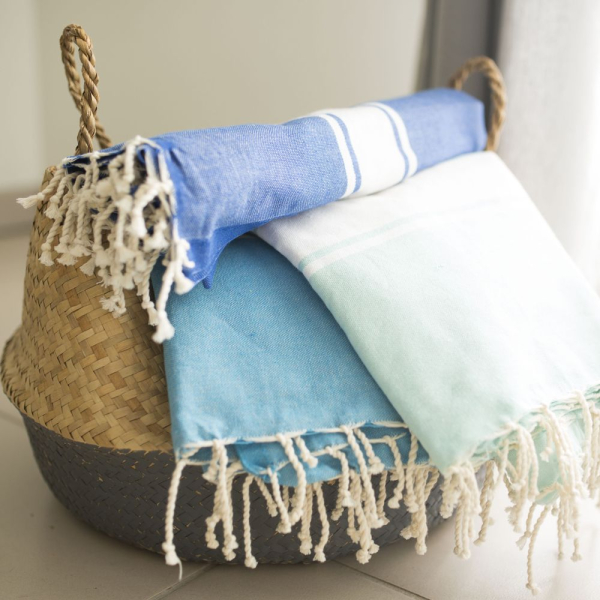Personlig traditionell strandfouta Personlig traditionell strandfouta