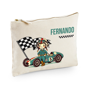 Personligt anpassad necessär med F1-tema Personligt anpassad necessär med F1-tema