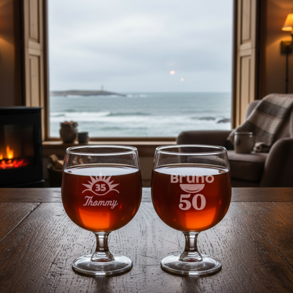 Personligt likörglas födelsedag Personligt likörglas födelsedag