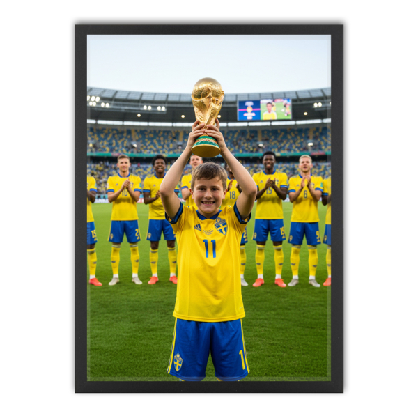Personligt porträtt av en sportlegend Personligt porträtt av en sportlegend