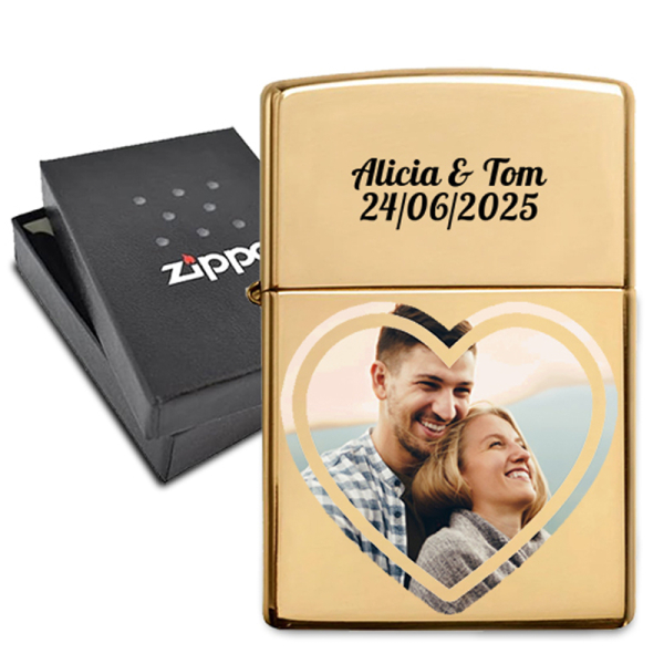 Zippo®-tändare med färgtryckt foto Zippo®-tändare med färgtryckt foto
