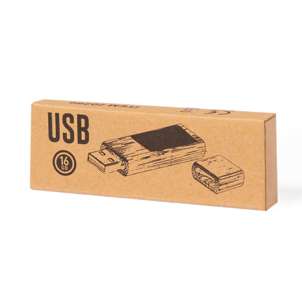 16 GB graverad lysande USB-sticka