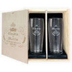 2 glas | l&aring;da