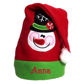 Barns tomtenisse-m�ssa med broderi