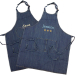 Broderad jeansförkläde Broderad jeansförkläde