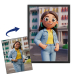 Porträtt i Clay Art-stil baserat på ett foto Porträtt i Clay Art-stil baserat på ett foto