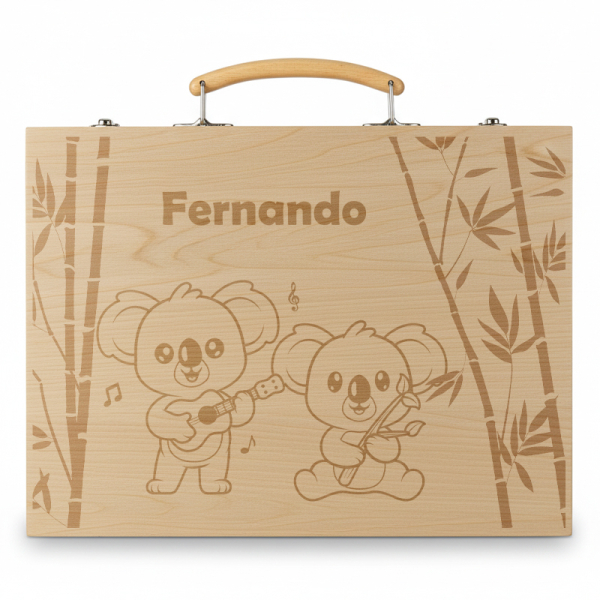 Personligt ritset koala