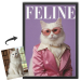 FELINE-tidningsförsida baserad på ett foto FELINE-tidningsförsida baserad på ett foto