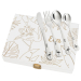 Graverade barnbestick flamingo Graverade barnbestick flamingo