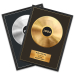 Inramad personlig affisch med guld- eller platinaskiva Inramad personlig affisch med guld- eller platinaskiva