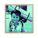Inramad Pop Art-poster Inramad Pop Art-poster