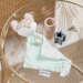 Mini snuttefilt Flo räven, broderad Mini snuttefilt Flo räven, broderad