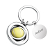 Nyckelring med graverad tennisboll Nyckelring med graverad tennisboll
