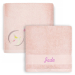 Personlig barnhandduk 70 x 140 cm – Rosa Kanin Personlig barnhandduk 70 x 140 cm – Rosa Kanin