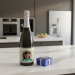Personlig champagne fotoemblem