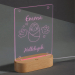 Personlig LED-lampa – Dop Personlig LED-lampa – Dop