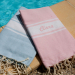 Personlig traditionell strandfouta Personlig traditionell strandfouta