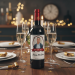 Personlig vinflaska Fotoemblem Personlig vinflaska Fotoemblem