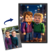 Portr&auml;tt i pixel-videospelsstil