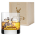 Graverat whiskyglas med hjort Graverat whiskyglas med hjort