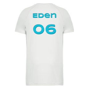 Anpassad sport-T-shirt Tr�jnummer
