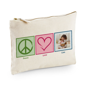 Mångsidig fodral Peace & Love foto Mångsidig fodral Peace & Love foto