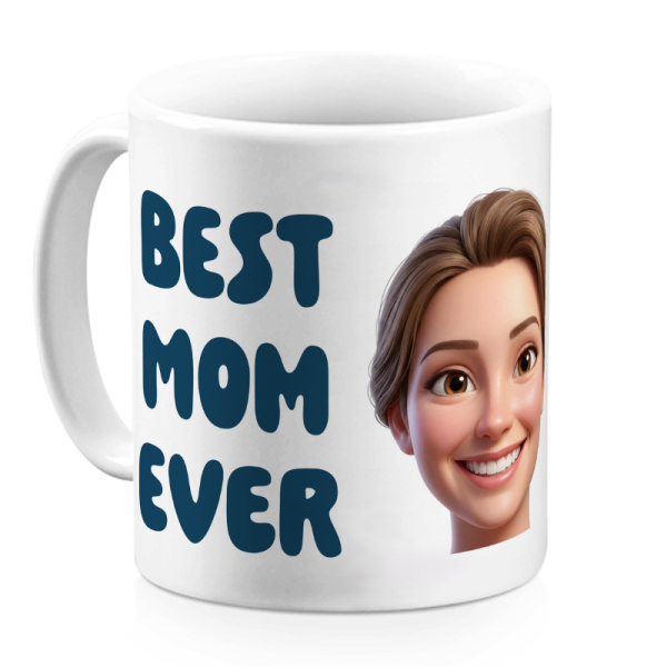 Personlig mugg f&ouml;r b&auml;sta mamma